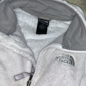 White Northface jacket